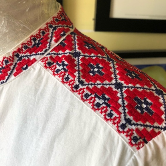 J.Crew Embroidered Tunic - Beach Coverup, Sz. S - Picture 8 of 8